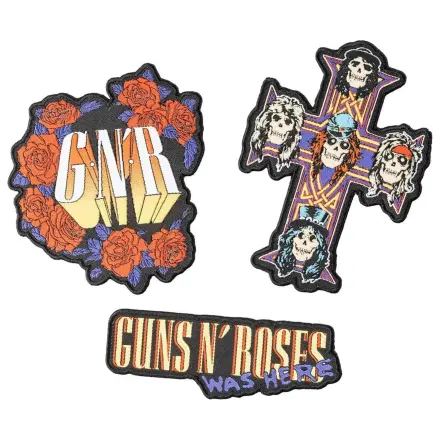 Guns N Roses set de 3 patch-uri poza produsului