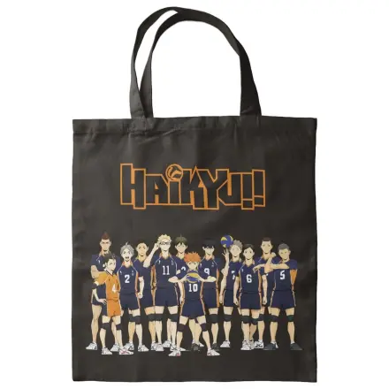 Tote Bag Haikyu Black 40 x 35 cm poza produsului