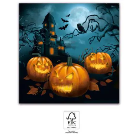 Halloween Sensations Servetele 20 bucati 33x33 cm FSC poza produsului