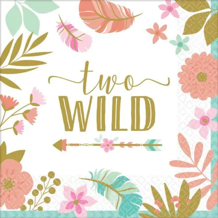 Happy Birthday Girl 2 servetele, 16 buc, 33*33 cm poza produsului