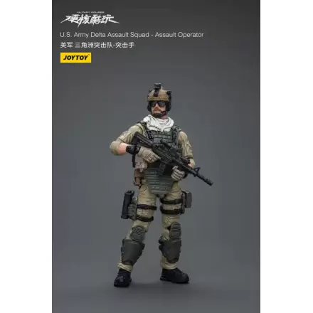 Figurină de acțiune Hardcore Coldplay 1/18 Operator al Echipa de Asalt Delta a Armatei SUA 11 cm termékfotója