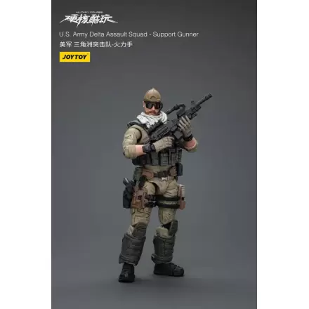 Figurină de acțiune Hardcore Coldplay 1/18 U.S. Army Delta Assault Squad Pușcaș Sprijin 11 cm poza produsului