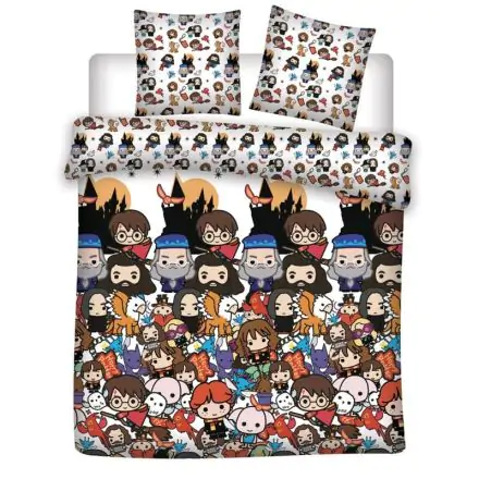 Harry Potter Chibi microfibra husa pilota pat 135cm poza produsului