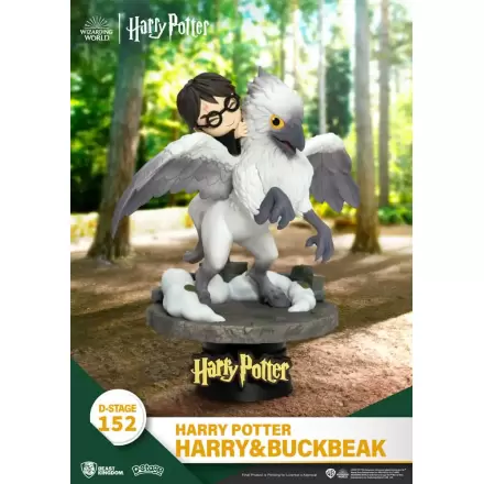 Harry Potter D-Stage PVC Diorama Harry & Buckbeak 16 cm poza produsului