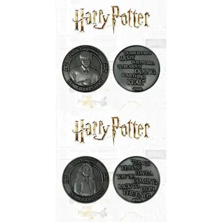 Harry Potter Monede de colectie pachet de 2 Armata lui Dumbledore: Neville & Luna Editie Limitata poza produsului