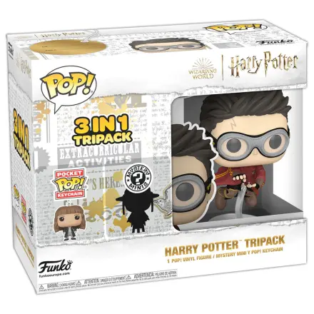 Harry Potter Funko Tripack POP figurina + Mystery Mini + Breloc poza produsului