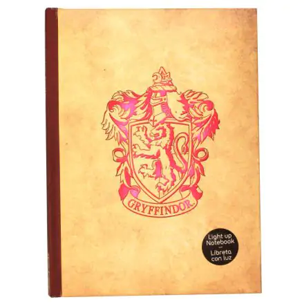 Harry Potter Gryffindor caiet cu lumină poza produsului