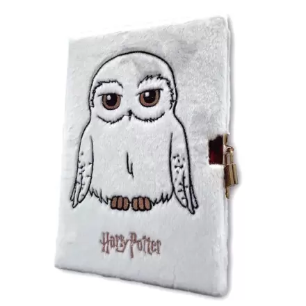 Harry Potter Hedwig A5 notes cu pluș poza produsului