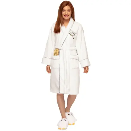 Harry Potter Halat de baie Fleece pentru damă Hedwig poza produsului
