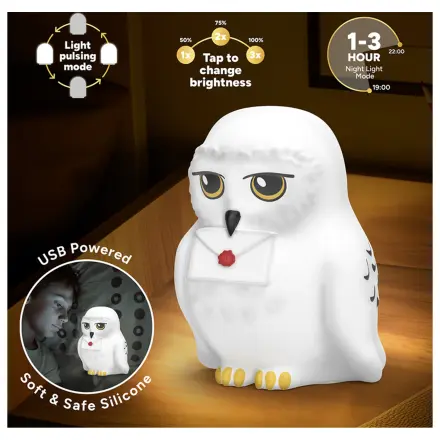 Harry Potter Hedwig 'SquishyGlo' Lampa Decorativa Reincarcabila poza produsului