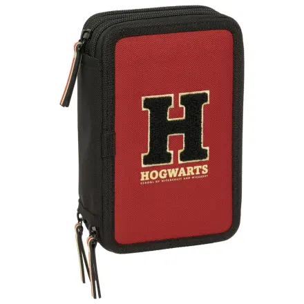 Harry Potter Hogwarts etui triplu pentru creioane 37 bucati poza produsului