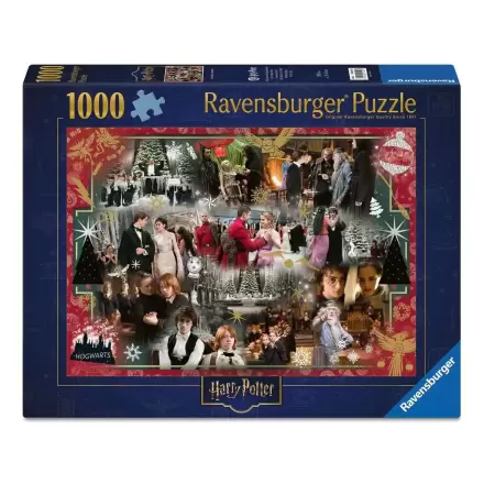 Harry Potter Jigsaw Puzzle Holidays at Hogwarts (1000 piese) poza produsului