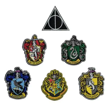 Harry Potter Patches set de 6 Bucăți House Crests termékfotója