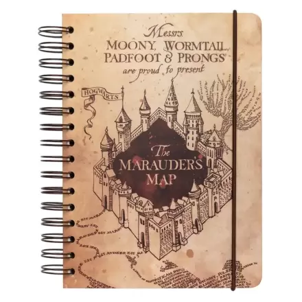 Harry Potter Marauders Map caiet A5 termékfotója