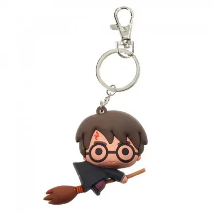 Breloc din cauciuc Harry Potter Harry Potter & Broom Nimbus 7 cm poza produsului
