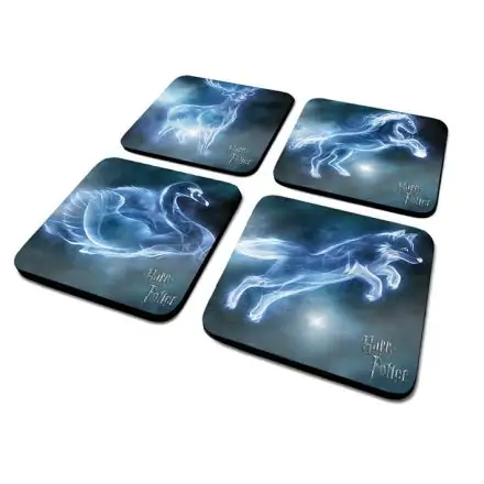 Harry Potter Coaster Set de 4 Bucăți Patronus termékfotója