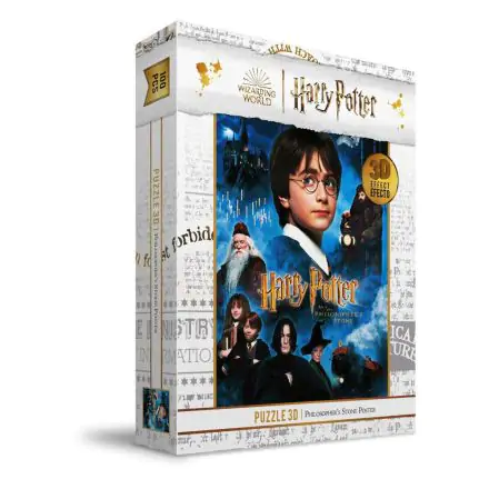 Harry Potter Jigsaw Puzzle with 3D-Effect Philosopher's Stone Poster (100 piese) poza produsului