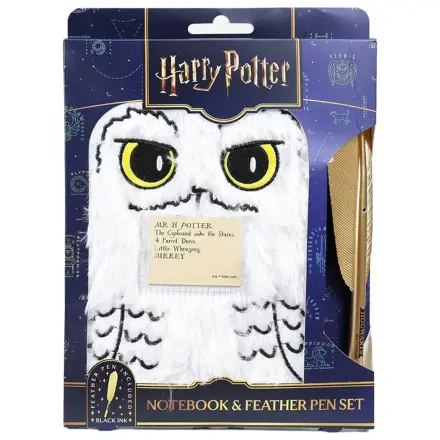 Harry Potter Set Notebook de pluș cu pix Hedwig Magical Locations poza produsului