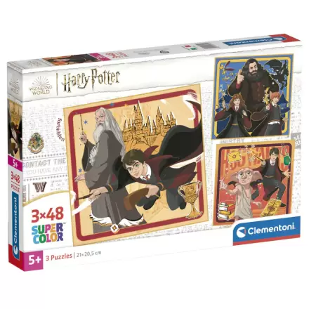 Harry Potter puzzle 3x48 piese termékfotója