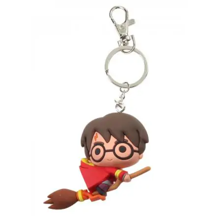 Breloc din cauciuc Harry Potter Harry Potter & Mătură 7 cm termékfotója