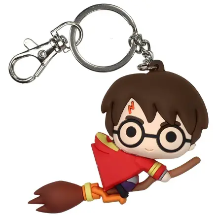 Harry Potter breloc din cauciuc Harry pe mătură 7 cm poza produsului