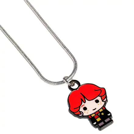 Lantisor si pandantiv Harry Potter Cutie Collection Ron Weasley (silver plated) poza produsului