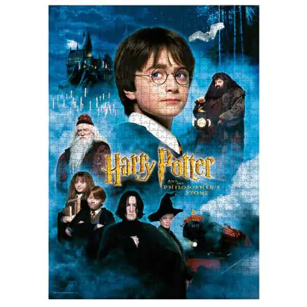 Harry Potter Jigsaw Puzzle Harry Potter and the Sorcerer's Stone Movie Poster Puzzle 1000 piese poza produsului