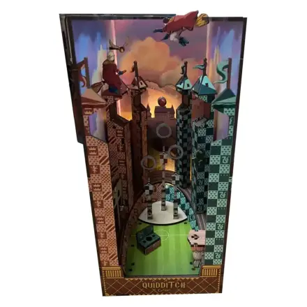 Harry Potter Tiny Adventures Book Nook Mini Diorama Teren de Quidditch 23 cm poza produsului