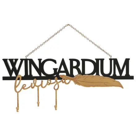 Harry Potter Wingardium semn decorativ de lemn poza produsului