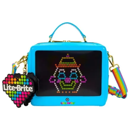Hasbro de Loungefly Crossbody cu portofel Lite Brite poza produsului