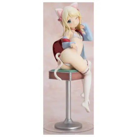 Hatsukoi Ribbon PVC figurina 1/6 Yuu White cat Ver. 25 cm poza produsului