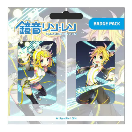 Set 2 bucăți insigne Hatsune Miku Set C termékfotója