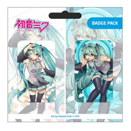 Set de 2 insigne Hatsune Miku Set D termékfotója