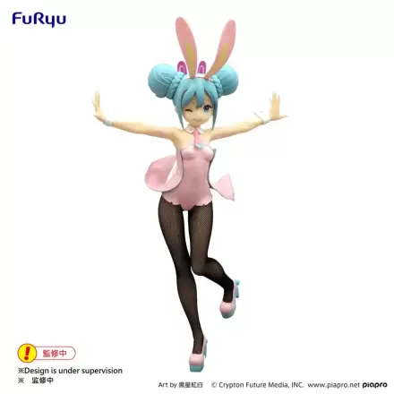 Hatsune Miku BiCute Bunnies Statuie PVC Wink Pearl Pink Color Ver. 30 cm termékfotója