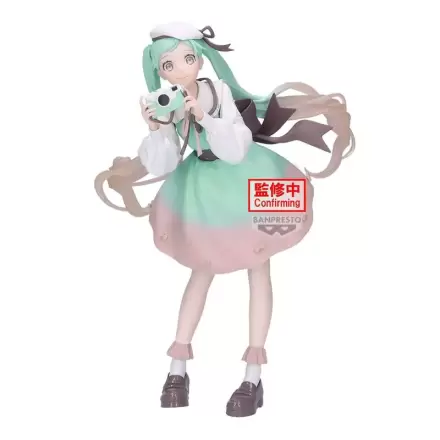 Hatsune Miku Camera Holiday Memories figurină 20cm termékfotója