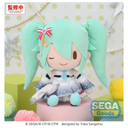 Hatsune Miku: Colorful Stage! fuwa petit Figura de plus Stage SEKAI Hatsune Miku Brand New World 22 cm poza produsului