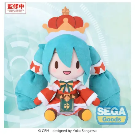 Hatsune Miku fuwa petit Figurina de pluș Hatsune Miku Craciun 2026 32 cm poza produsului