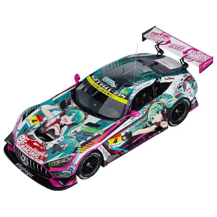 Hatsune Miku GT Project Vehicle 1/18 Good Smile Hatsune Miku AMG 2020 SUPER GT Okayama Test Ver. 26 cm poza produsului