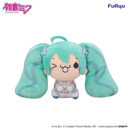 Hatsune Miku Mochipico figurină de pluș Nemophila C 15 cm poza produsului