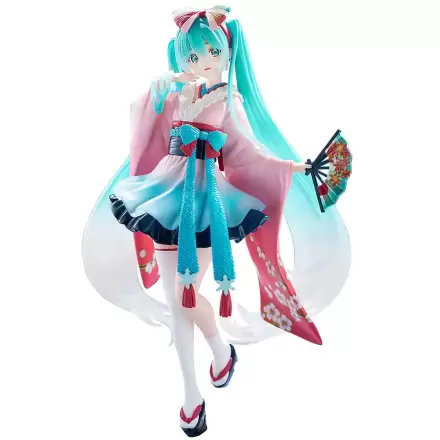 Hatsune Miku Statuie Neo Tokyo Series Kimono 22 cm poza produsului