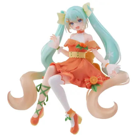 Hatsune Miku Statuie din PVC pentru Suport de Ramen Flower Hatsune Miku Citrus Ver. 14 cm poza produsului