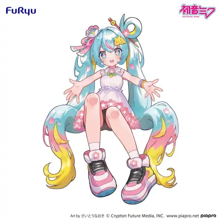 Hatsune Miku Noodle Stopper statuie PVC Hatsune Miku 10th Anniversary 14 cm poza produsului