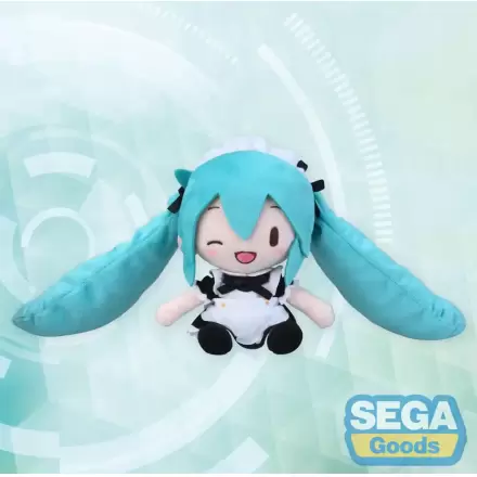 Hatsune Miku Project Diva Arcade Figurina Mini de Pluș Fuwa Petit Miku Maid Ver. (EX) 16 cm termékfotója