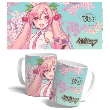 Hatsune Miku Cană Sakura Miku Cherry Blossom 325 ml poza produsului