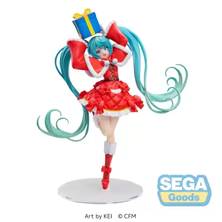 Hatsune Miku Series statuie PVC Luminasta Hatsune Miku Christmas 2024 19 cm termékfotója