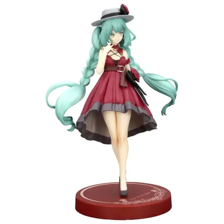 Hatsune Miku Trio-Try-iT Statuie din PVC Hatsune Miku Outing Dress Red Color Ver. 19 cm poza produsului