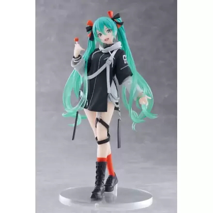 Hatsune Miku Wonderland Statuie PVC Fashion Punk Ver. 18 cm termékfotója