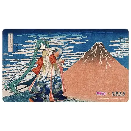 Hatsune Miku x Katsushika Hokusai iXima Desk Mat Fine Wind, Clear Morning poza produsului