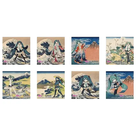 Hatsune Miku x Katsushika Hokusai iXima Sticker A/B/C/D/E/F/G/H sticker poza produsului