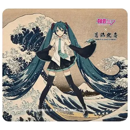 Hatsune Miku x Katsushika Hokusai iXima Mousepad Valul cel Mare de la Kanagawa/Vânt Fin, Dimineata Clara poza produsului